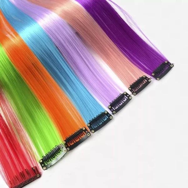 แฮร์พีช ช่อไฮไลท์ สีสวยสดใส 7 สี ( 7 pcs.)