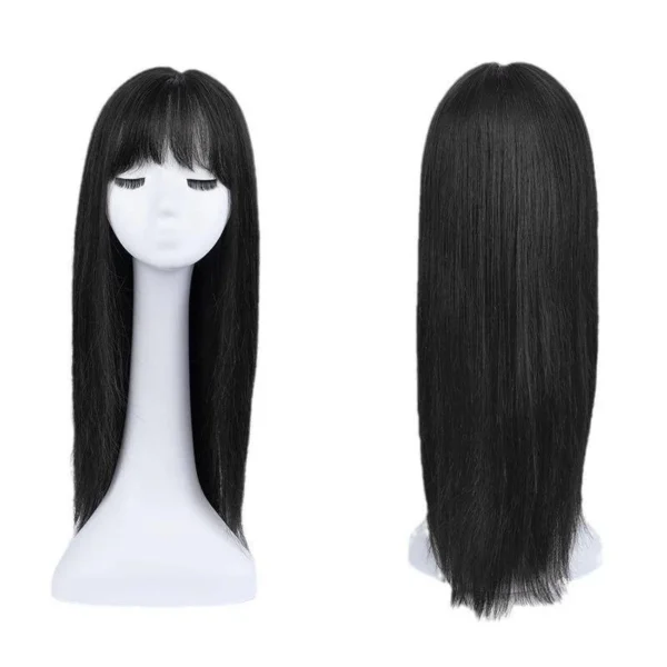 แฮร์พีช วิกผมแท้ธรรมชาติ สีดำ ความยาว 60 cm
